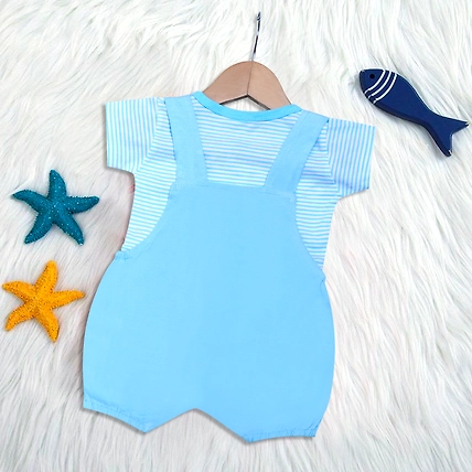 Kideezguild baby boy Dungree-1
