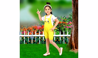 Girls Dugarees 0-5y