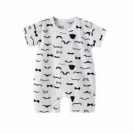 b&n apparel guild boys half romper