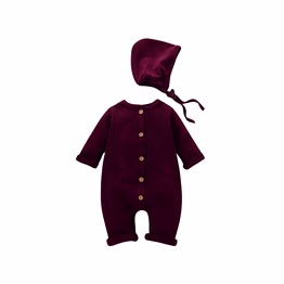 b&n apparelguild boys romper with cap