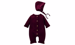 Boys Romper With Cap