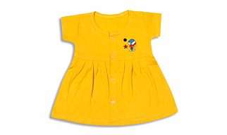 New Born Baby Gir Short Seeve Frock