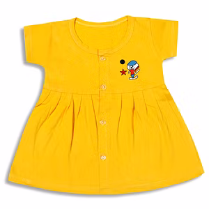 New Born Baby Gir Short Seeve Frock