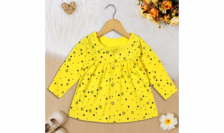 New Bon Bby Printed Cotton Frock