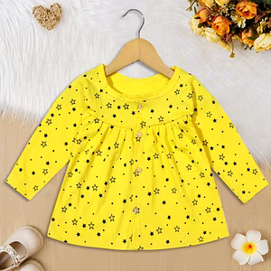New Bon Bby Printed Cotton Frock