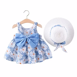 b&n apparel guild sleeve less frock for new born to 5 yrs