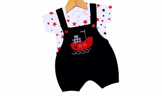 Boys Cotton Dungaress