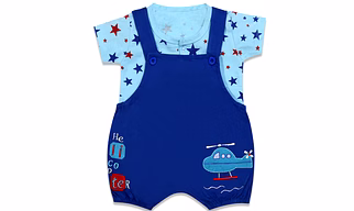 Boys Cotton Dungaress
