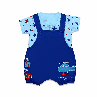 b&n apparel guild boys cotton dungaress