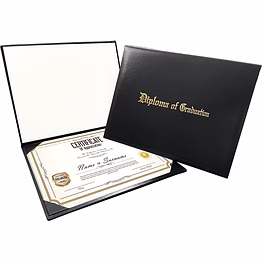 cross fab pu leather diploma covers a4 size certificate holders