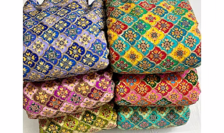 Pure natural crape fabric