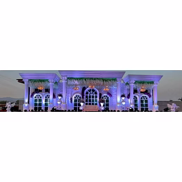 fiber wedding stage