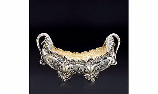 Pure silver fruits tray