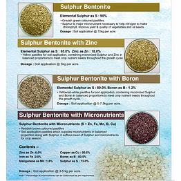 sulphur bentonite