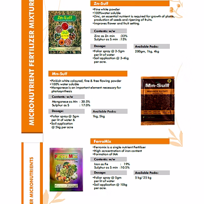 chelated micronutrients