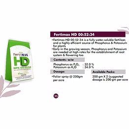 high density fertilizers