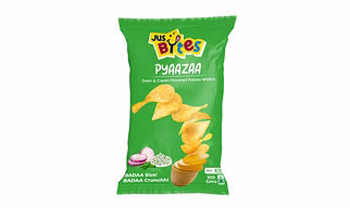 Cream And Onion Flavour Potato Wafers