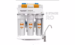 Domestic Ro System Fusion Silver 6 Stage Ro With Stand (colour inline)
