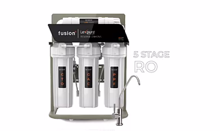 Domestic Ro System Fusion Premium 5 stage Ro With  stand (Premium Acrylic Plate)