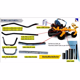 Lawn Mover chassis & Other parts