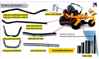 Lawn Mover chassis & Other parts