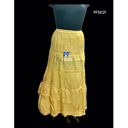 sungleam yellow skirt