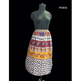 colormuse printed skirt