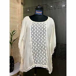 snowease white kaftan