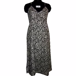 ink bloom cotton dress