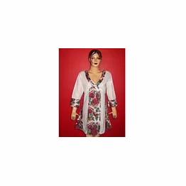 crimson curve mix kurti