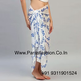ocean mist printed pareo
