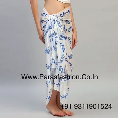 ocean mist printed pareo