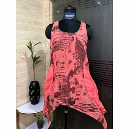 blush bloom casual top