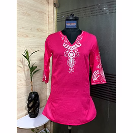 rosé flair cotton top