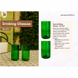 drinking glasses
