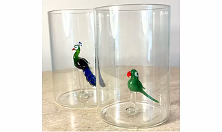 Encased Bird Glass