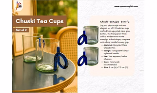 CHUSKI TEA CUPS