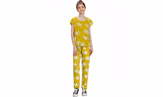 PYJAMA SET -YELLOW AOP