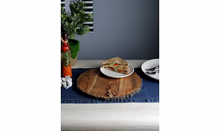 BARK PLATTERS FOR SERVING PIZZA ETC.