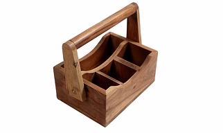 CUTLERY HOLDER/CADDY WITH HANDLE