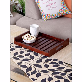 traditional serving tray w/handles