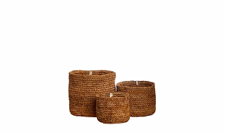 Banana Fibre Planters set of 3
