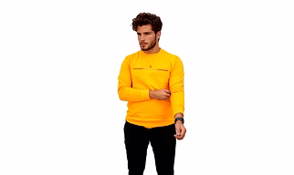 Blueficus Men's Sweatshirt winter and pre-winter