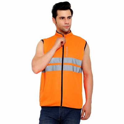 blueficus green jacket safety jacket