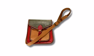 Toteaa Udaipur Edit Multi-Tone Sling Crossbody Bag - Pure Udaipur Leather Bag