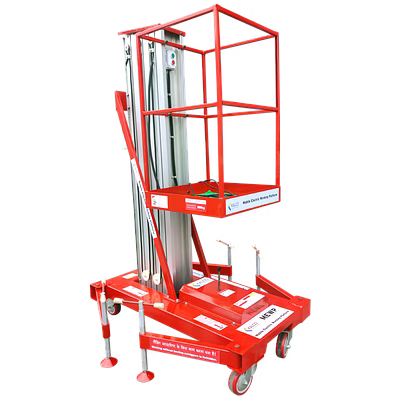 kalco k-7017 moblie electric working platform single mast(6m-8m)