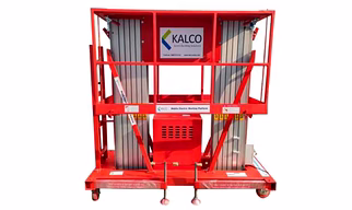 Moblie Electric Working Platform (K-7018) Double Mast 8MTR-12MTR