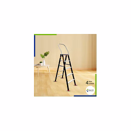 kalco 4 step ladder, foldable with top support handle and top metal plate (model: k-7023 in medium) 4 step ladder, foldable with top support handle and top metal plate (model: k-7023 in medium) 4 step ladder, foldable with top support handle and top metal plate (model: k-7023 in medium) 4 step ladder, foldable with top support handle and top metal plate (model: k-7023 in medium)