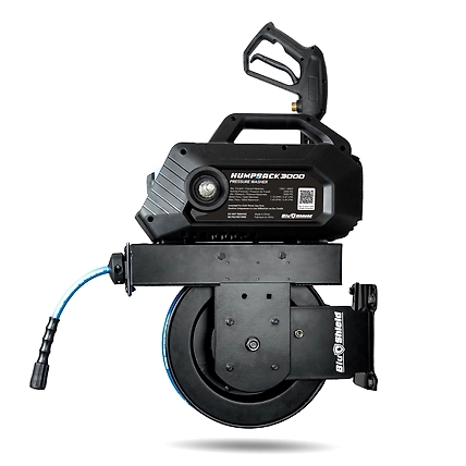 BluShield Pressure washer humpback reel 1/4&quot; x 50' with 3000 PSI Pump -120V-USA (TTPWRHB1450-3000)-4