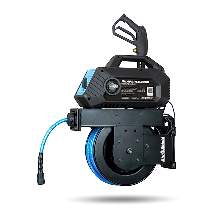 BluShield Pressure washer humpback reel 1/4&quot; x 50' with 3000 PSI Pump -120V-USA (TTPWRHB1450-3000)-2